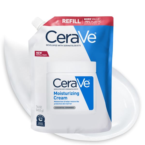 CeraVe Moisturizing Cream | Body and Face Moisturizer for Dry Skin