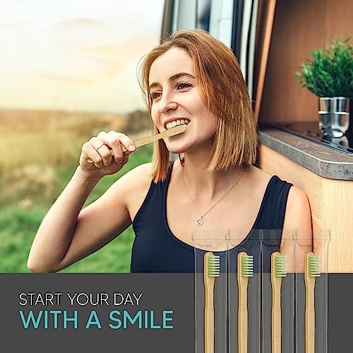 Pruvade Disposable Toothbrushes, Prepasted Toothbrushes Individually Wrapped