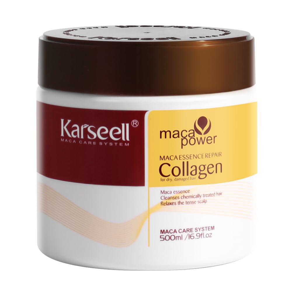 Collagen Hair Treatment Mask with Argan Oil Deep Repair