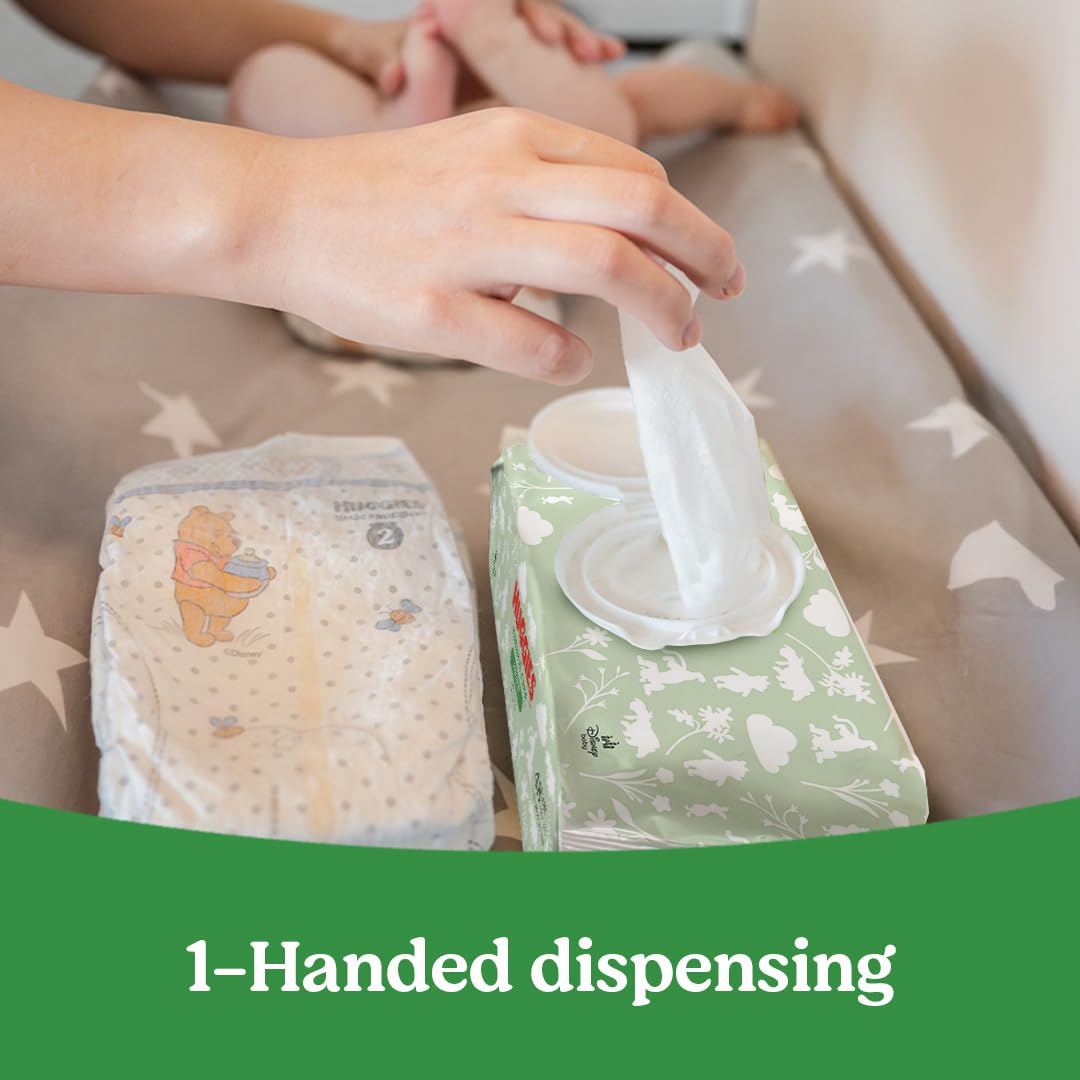 Sensitive Baby Wipes Unscented Hypoallergenic 560 Count Pack