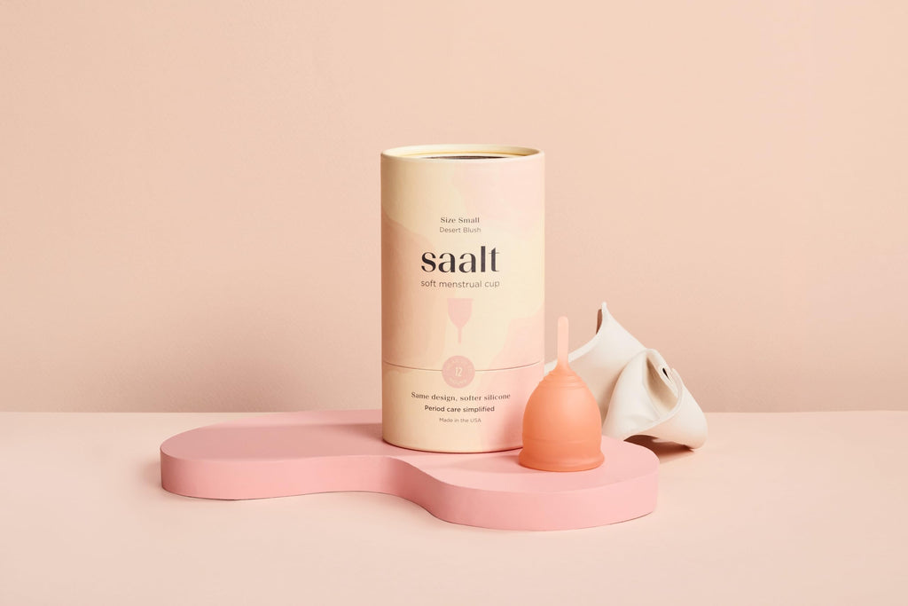 Soft Reusable Menstrual Cup with Carry Bag Leak-Free Protection