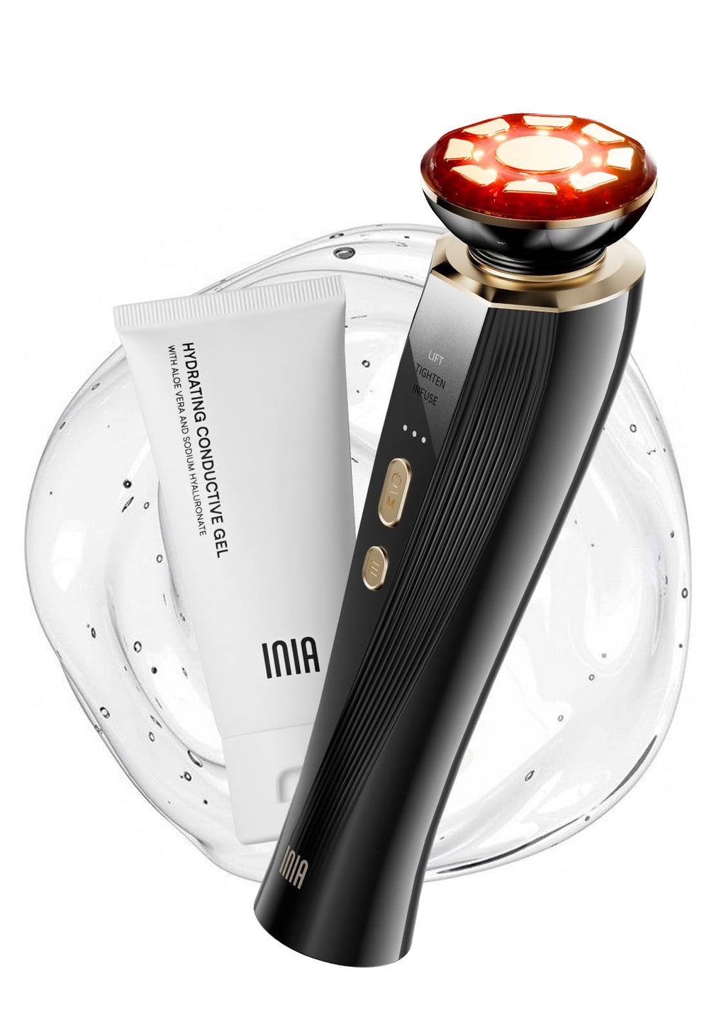 3-in-1 Red Light Therapy Device for Face & Neck Firming