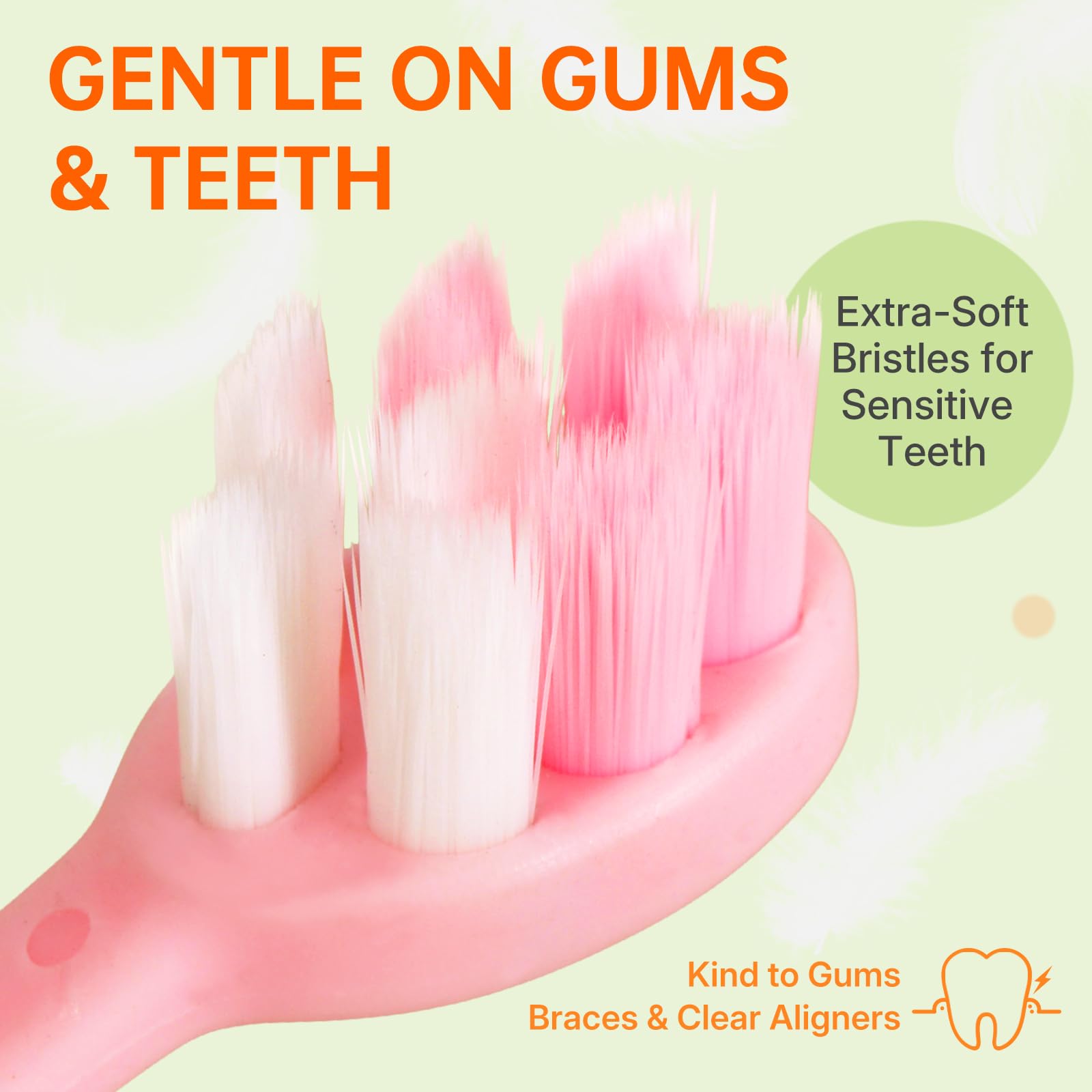 Pre-Pasted Disposable Travel Toothbrush Set Waterless Single Use