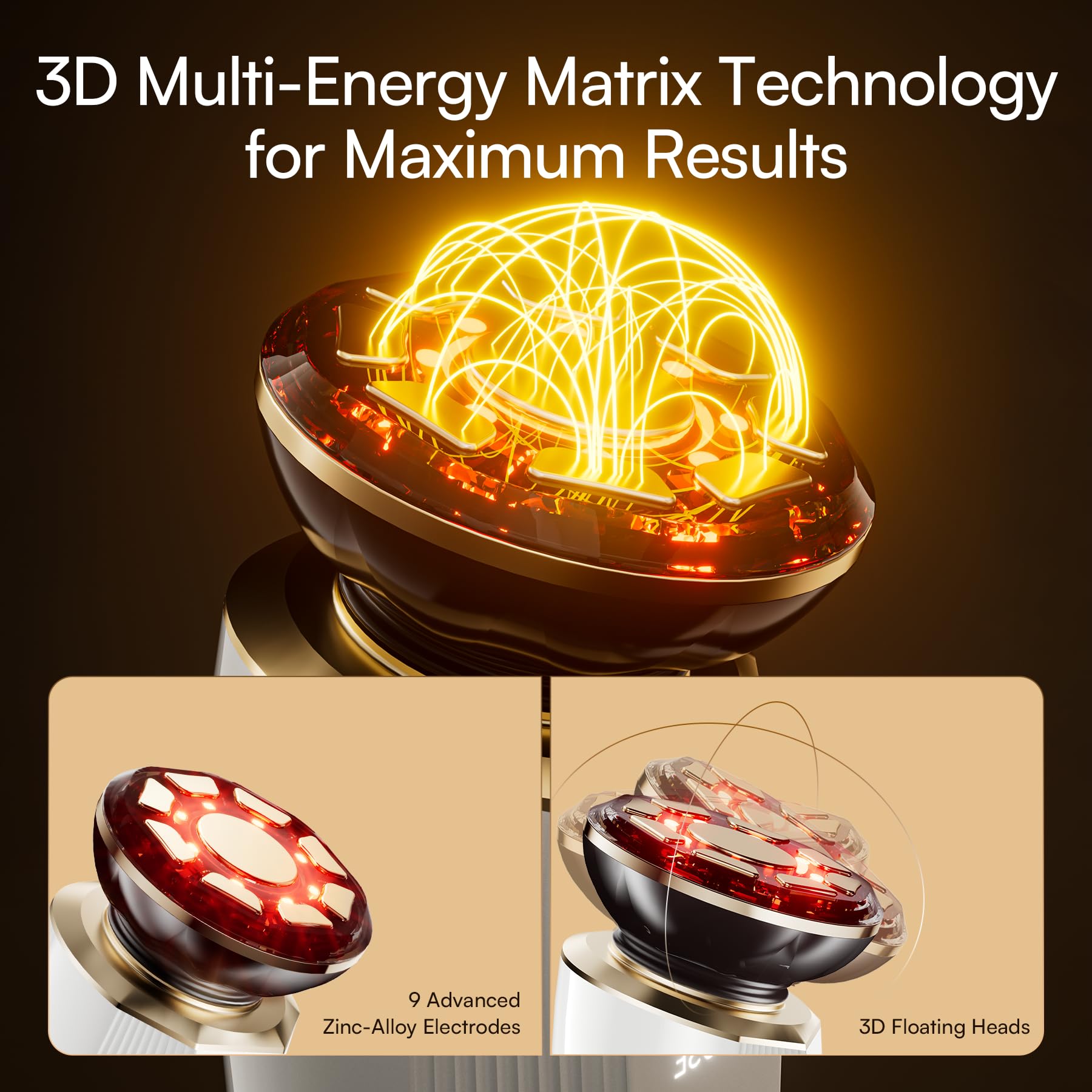 3-in-1 Red Light Therapy Device for Face & Neck Firming