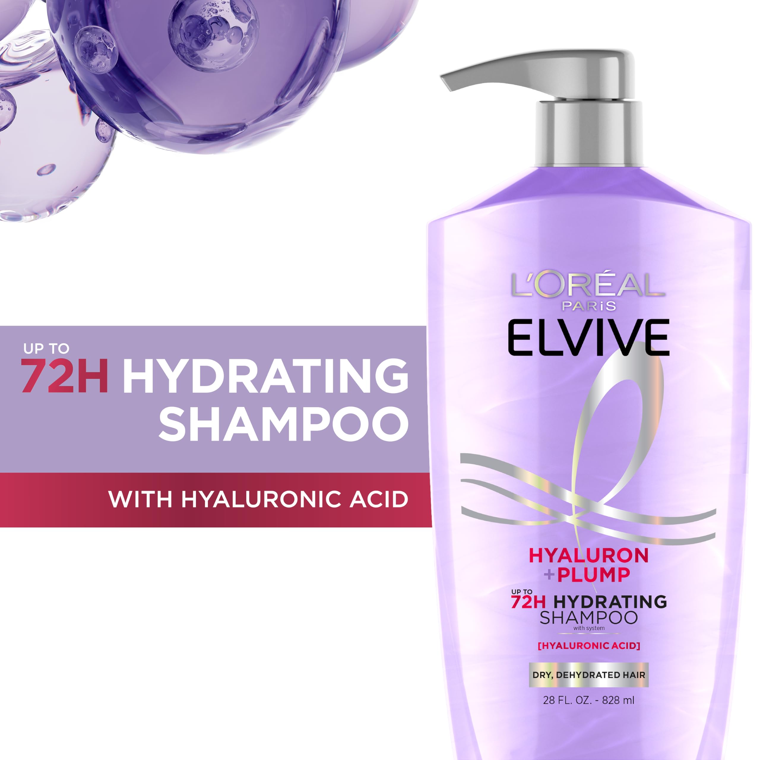 Hyaluron Plump Shampoo & Conditioner Set with Hyaluronic Acid