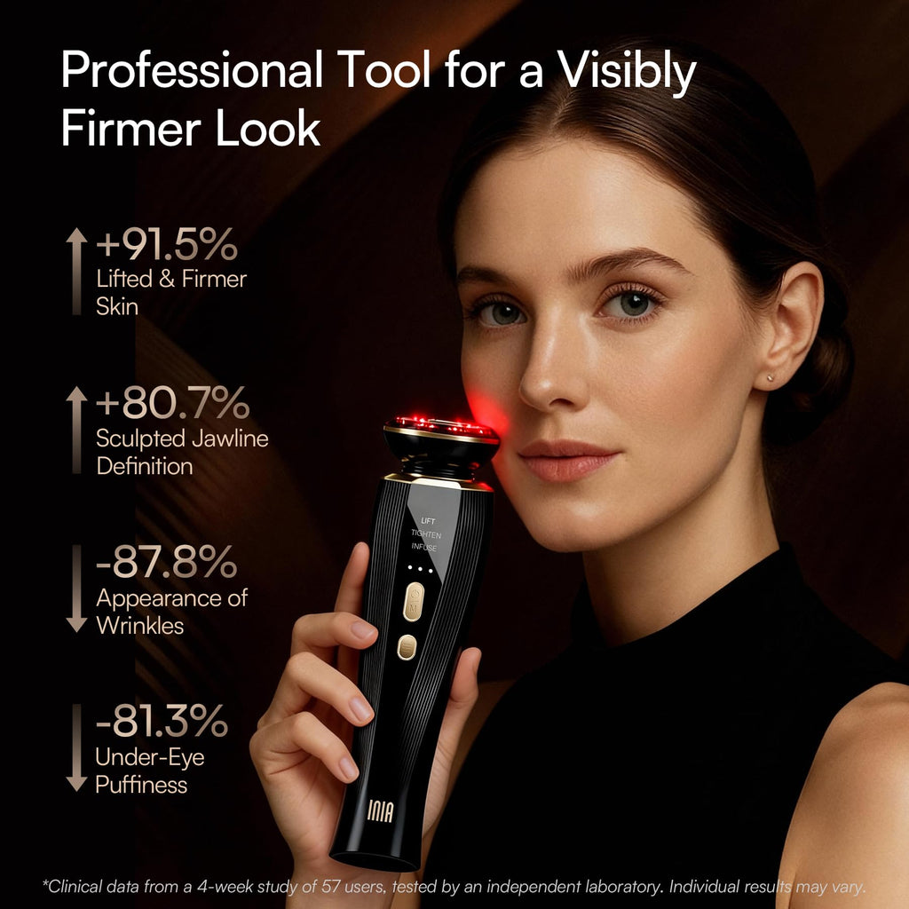 3-in-1 Red Light Therapy Device for Face & Neck Firming