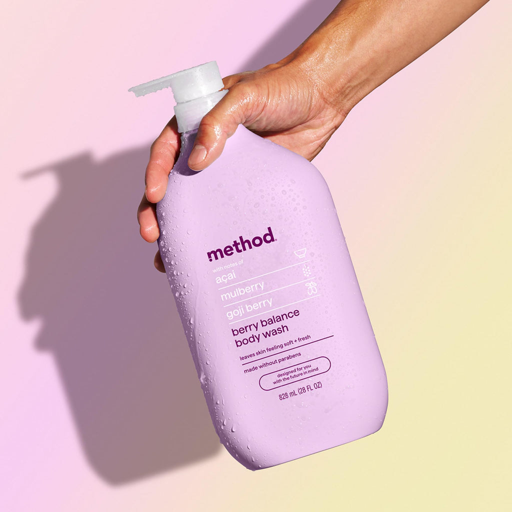 Paraben-Free Body Wash Pure Peace Scent Gentle Clean 28oz