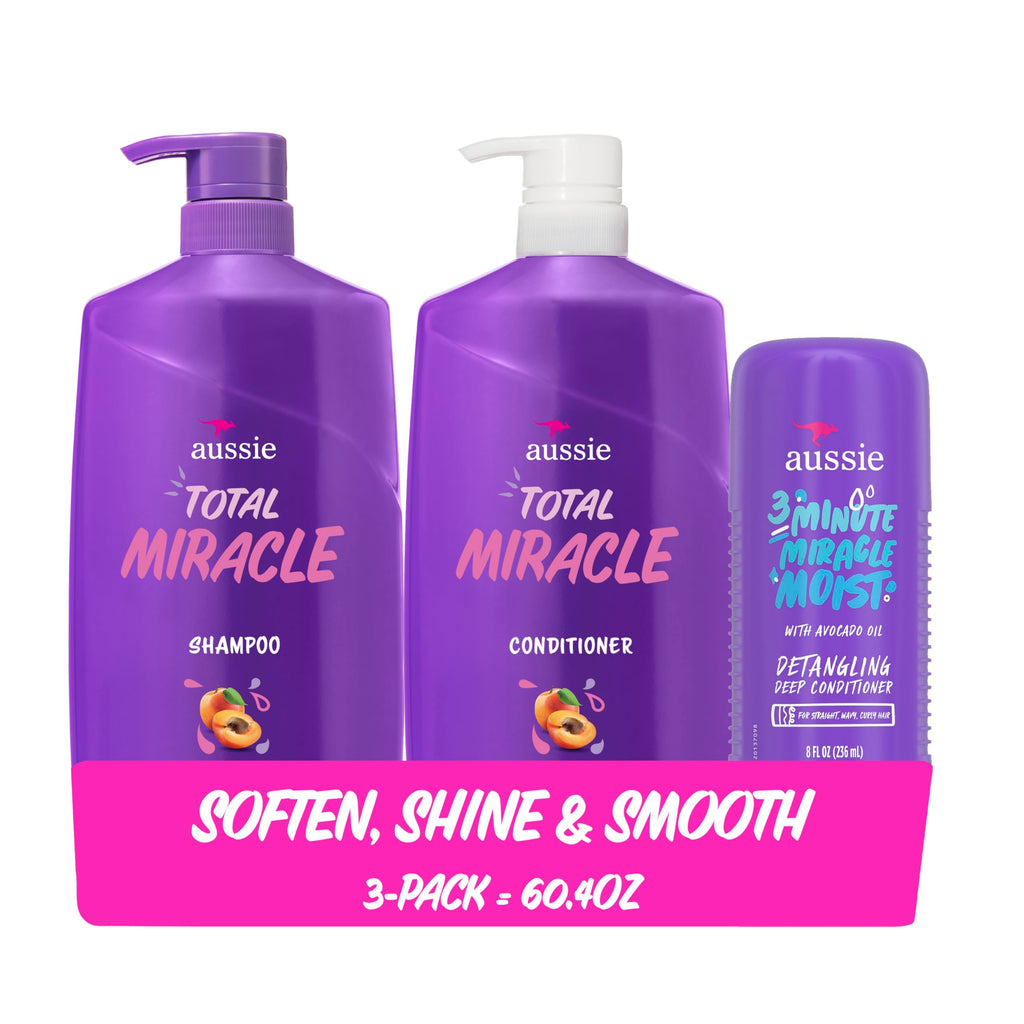 Total Miracle Hair Care Set with Apricot & Macadamia Oil