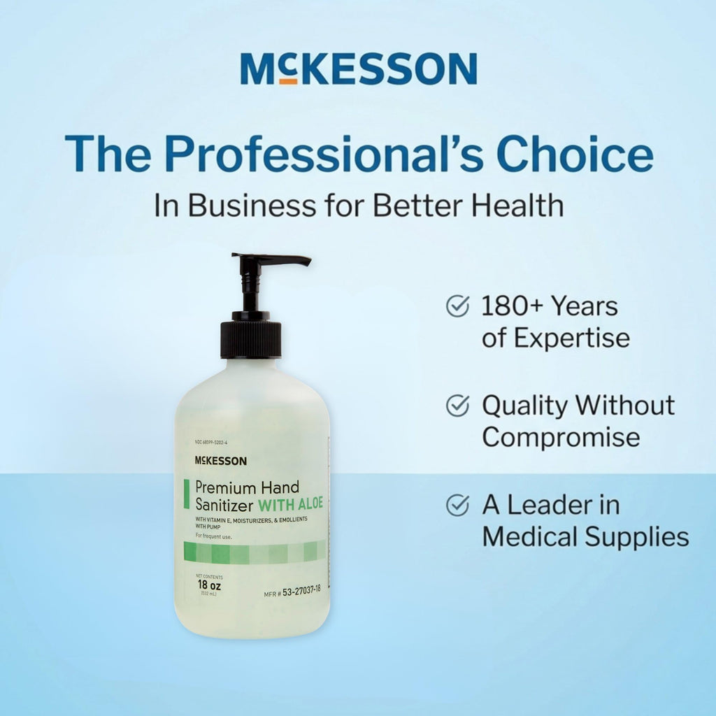 Alcohol Hand Sanitizer with Aloe Spring Water Scent 18oz