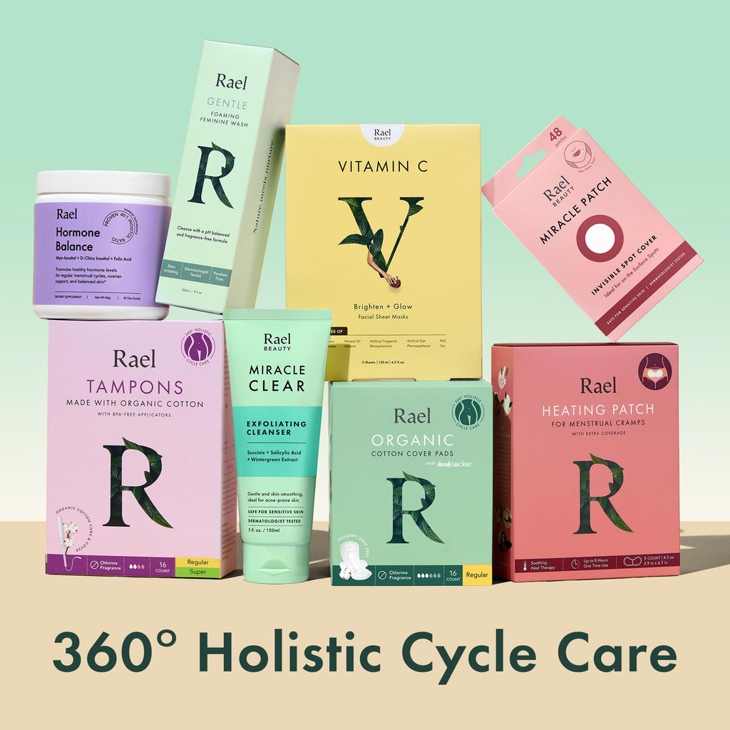 Rael Organic Cotton Sanitary Pads Variation RG, LG