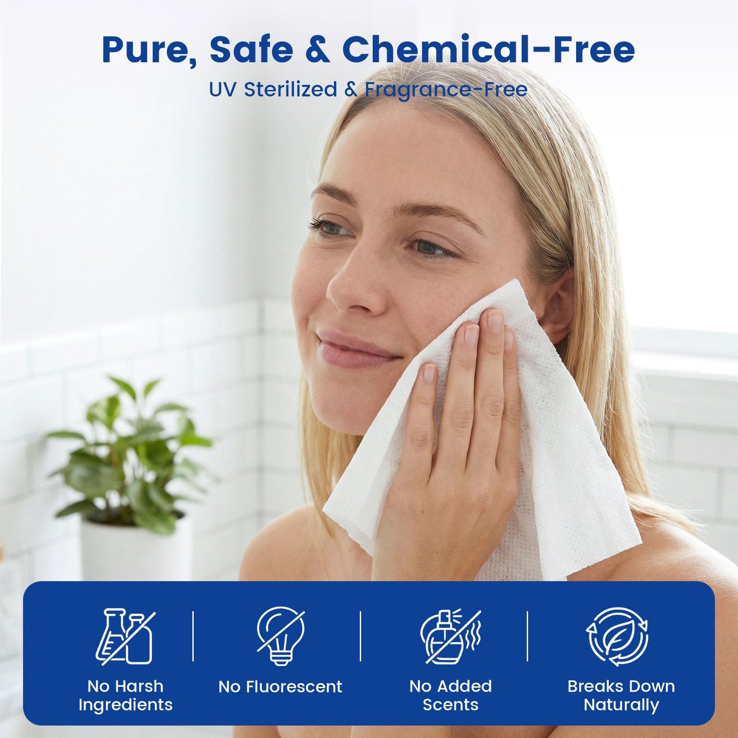 Compressed Towel Tablets 200 Pack Portable Camping Wipes