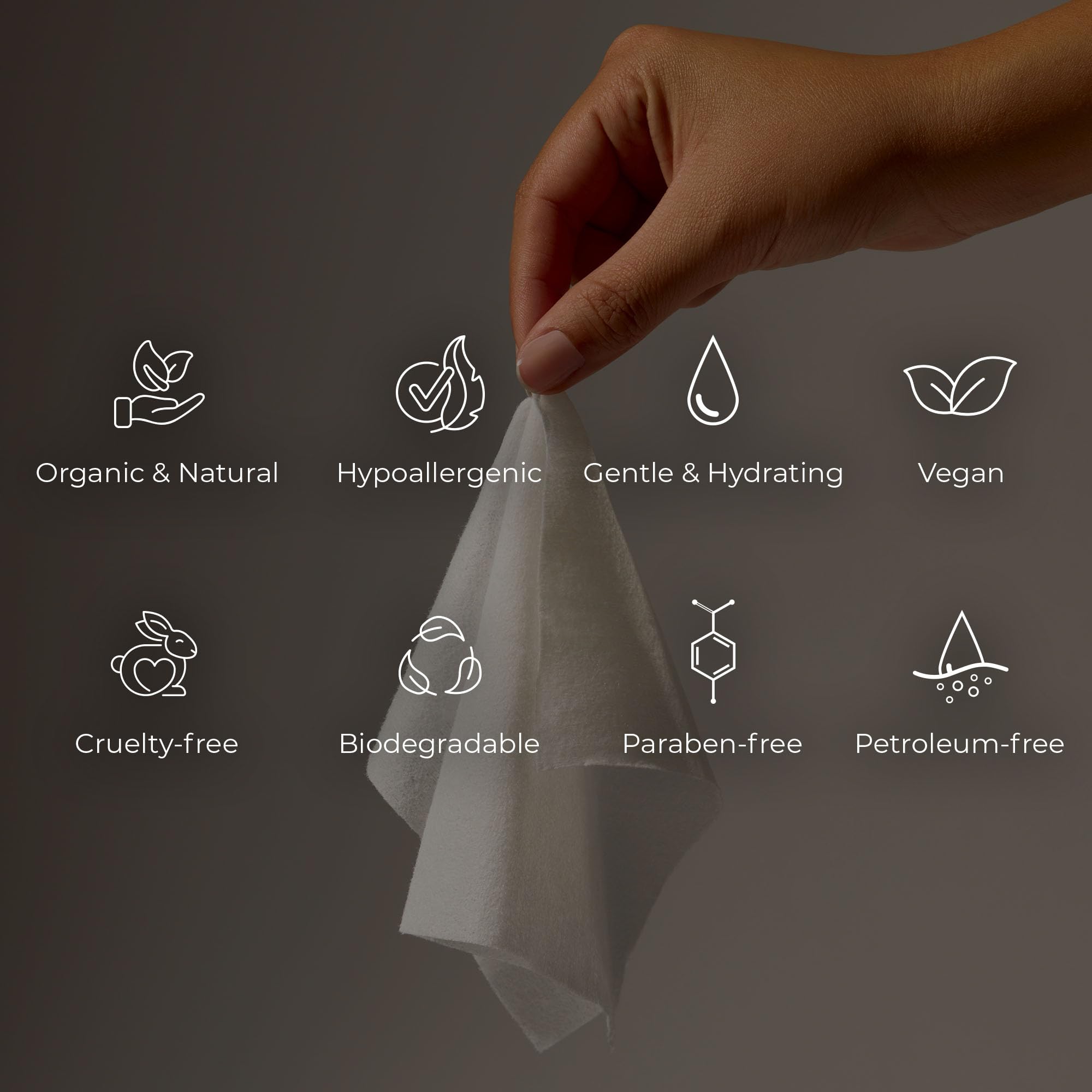 Natural Feminine Intimacy Wipes with Aloe & Coconut Water