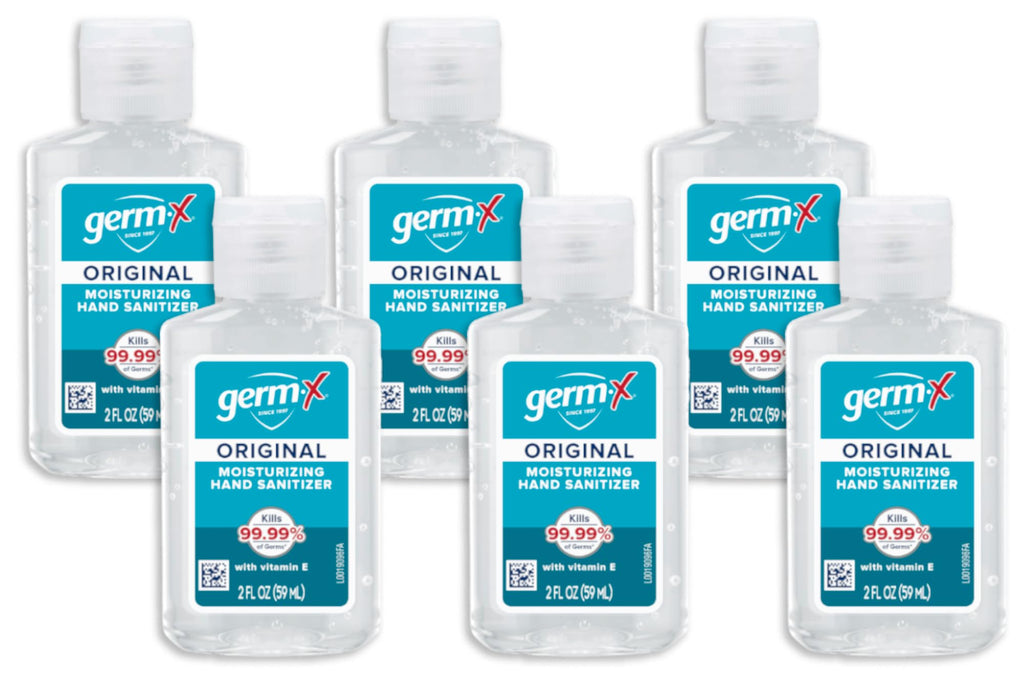 Germ-X Original Hand Sanitizer, Non-Drying Moisturizing Gel with Vitamin