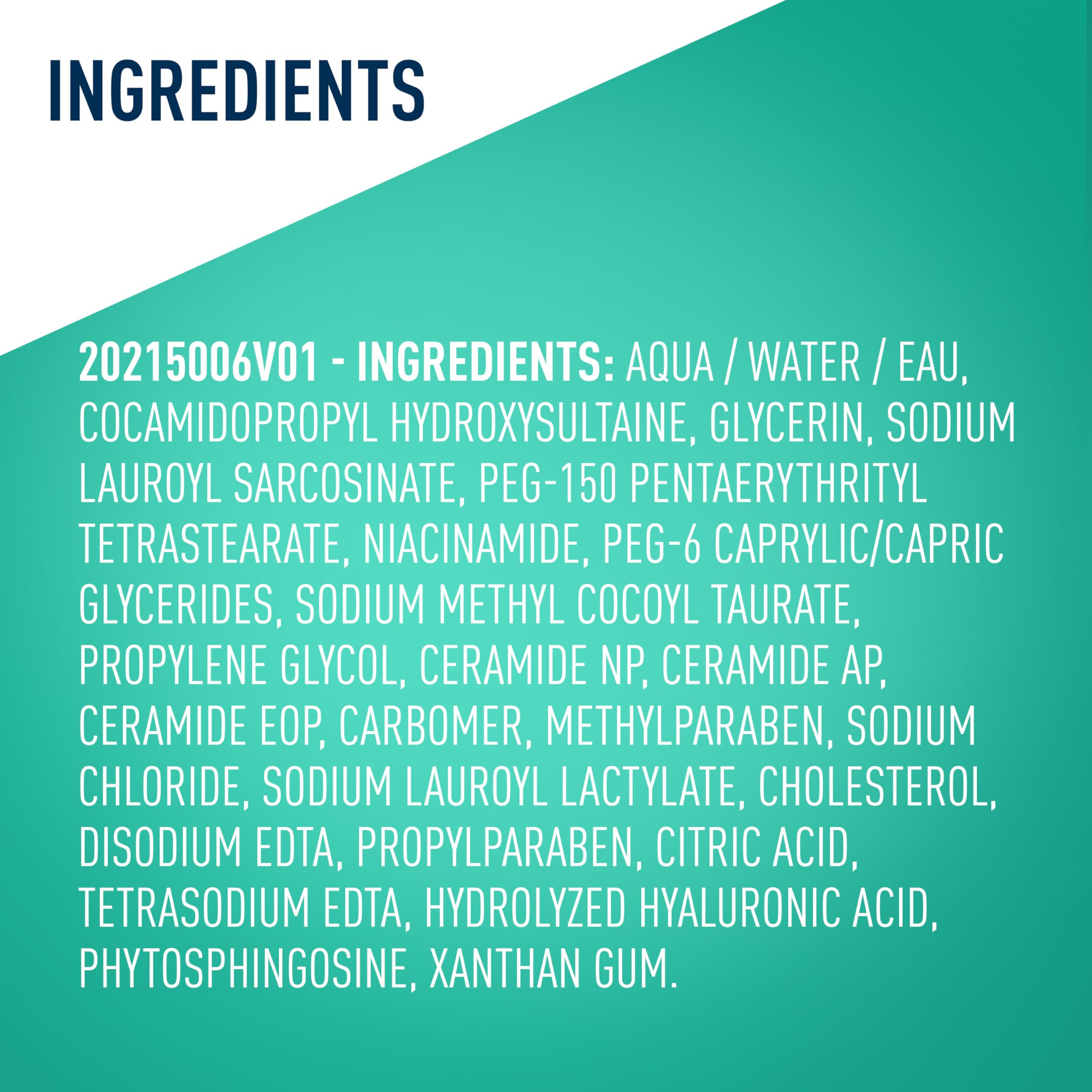 CeraVe Foaming Facial Cleanser