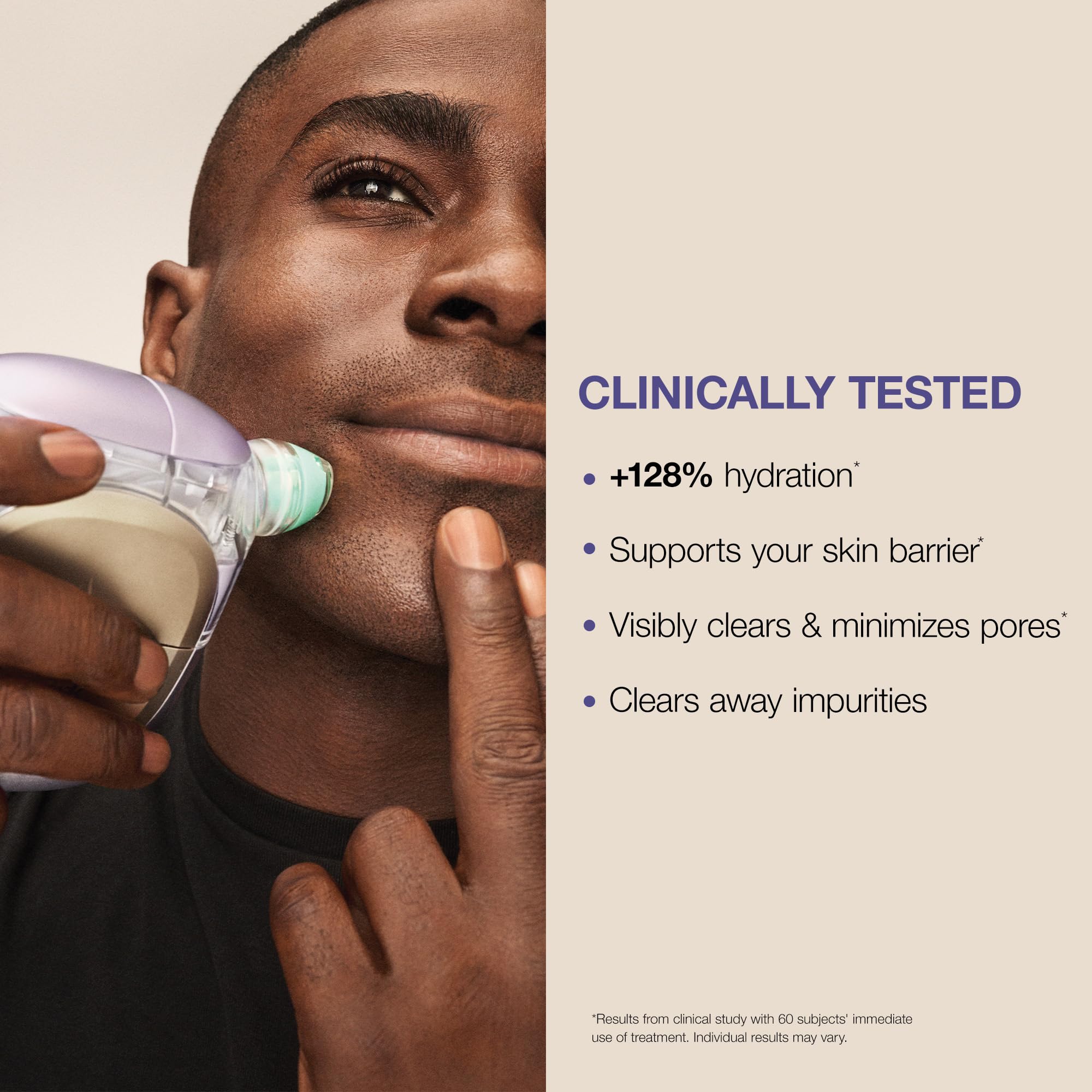 Hydro Facial System with Hot & Cold Therapy Glow Device