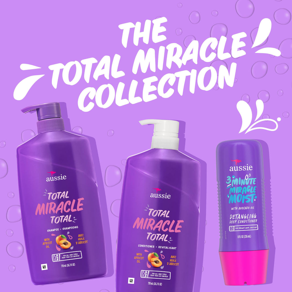 Total Miracle Hair Care Set with Apricot & Macadamia Oil
