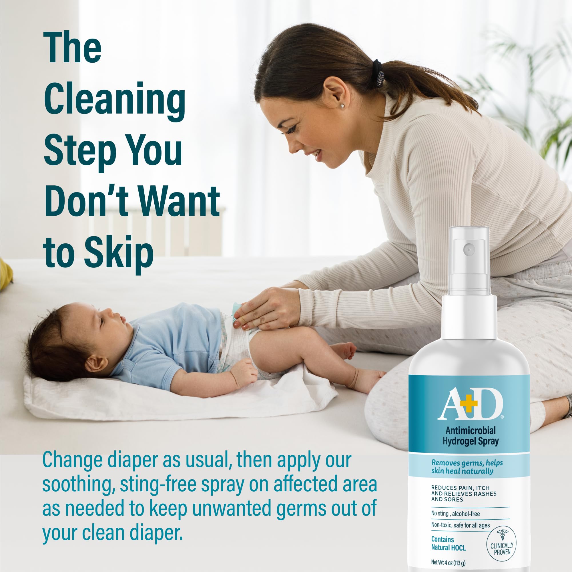 Antimicrobial Hydrogel Spray with Hypochlorous Acid 4oz