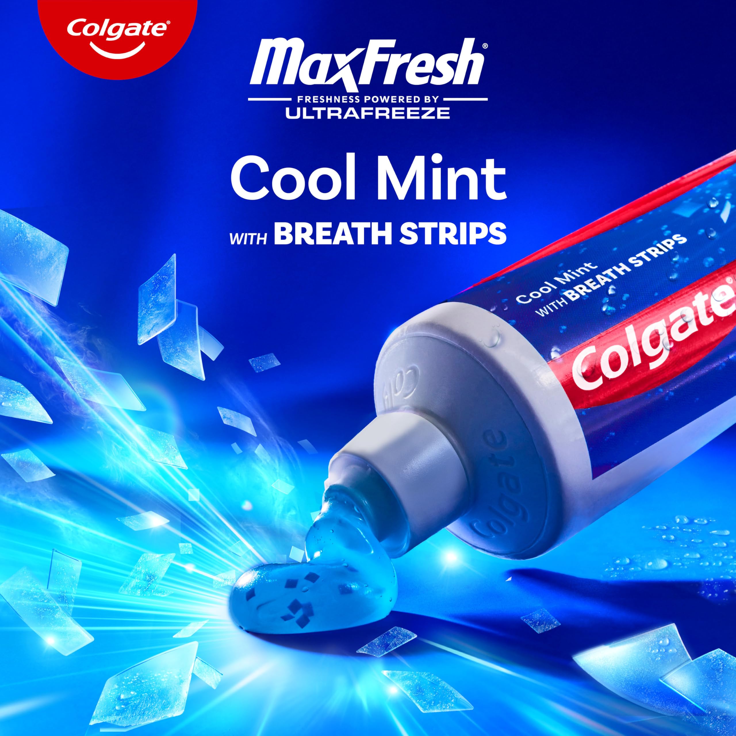 Colgate Max Fresh Whitening Toothpaste with Mini Strips