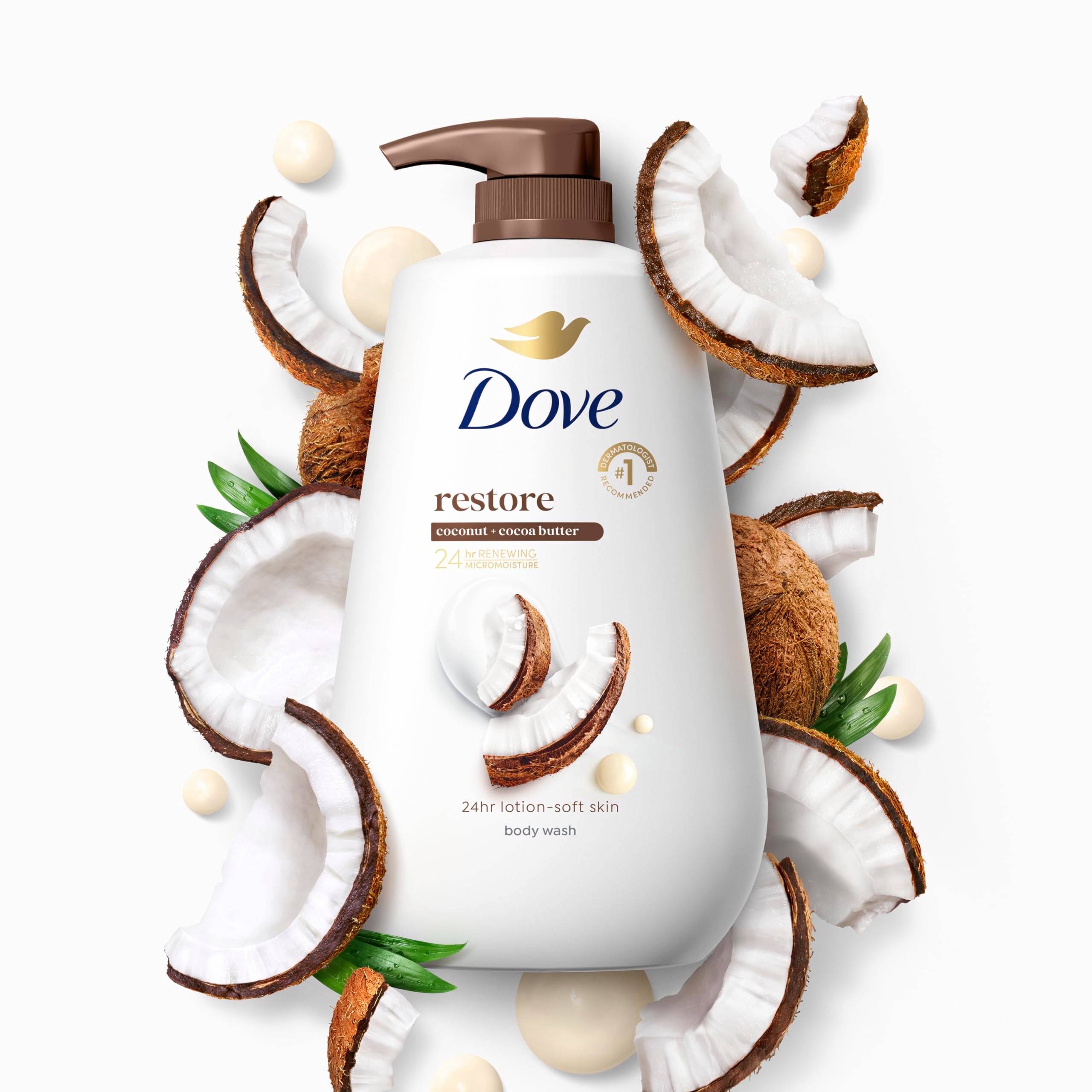 Moisturizing Body Wash with Coconut & Cocoa Butter 30.6oz