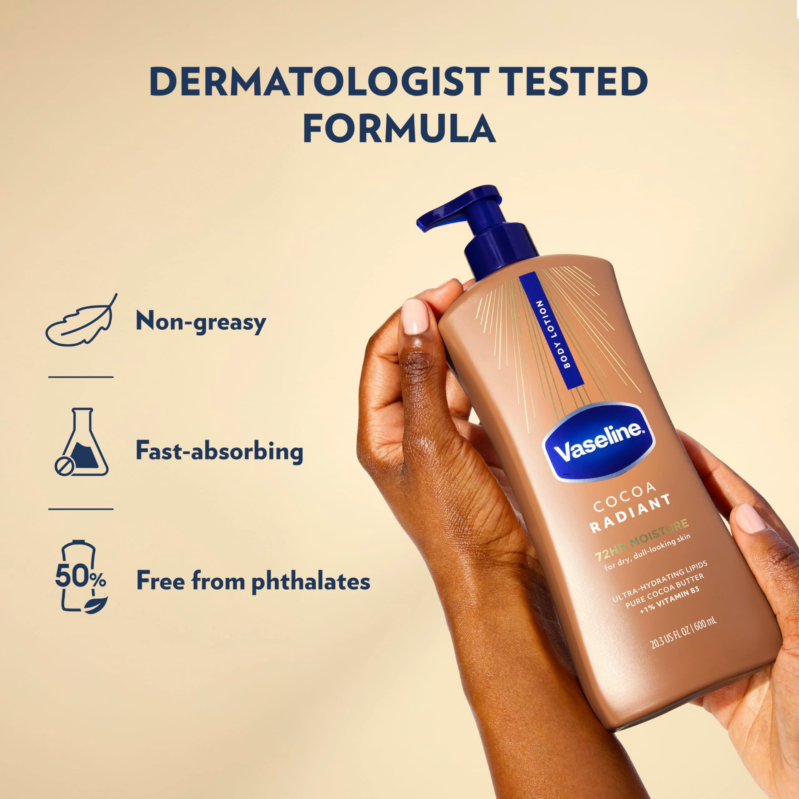 Intensive Care Body Lotion with Cocoa Butter for Dry Skin