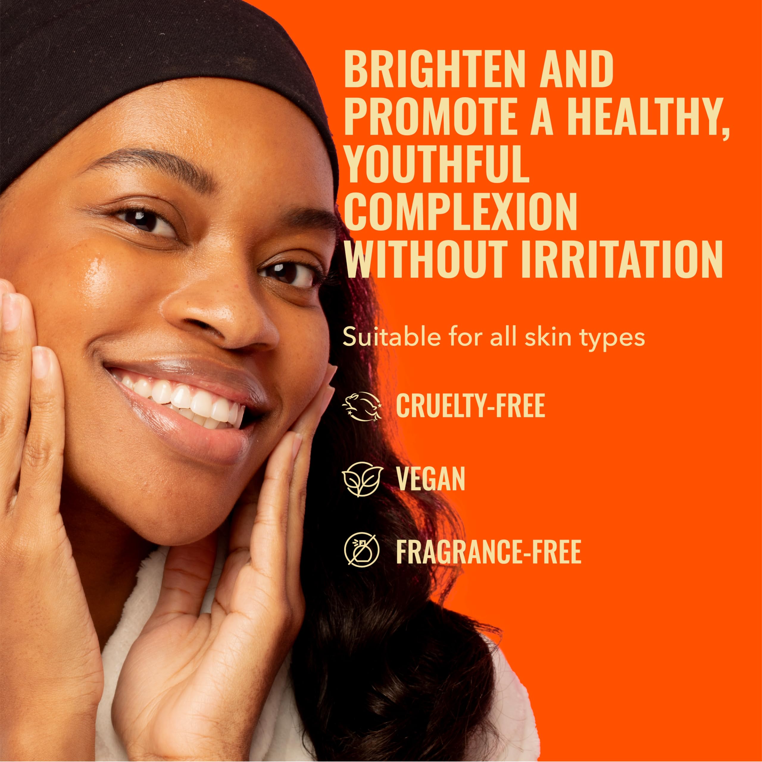 Daily Brightening Serum with Beta Arbutin & Hyaluronic 1oz