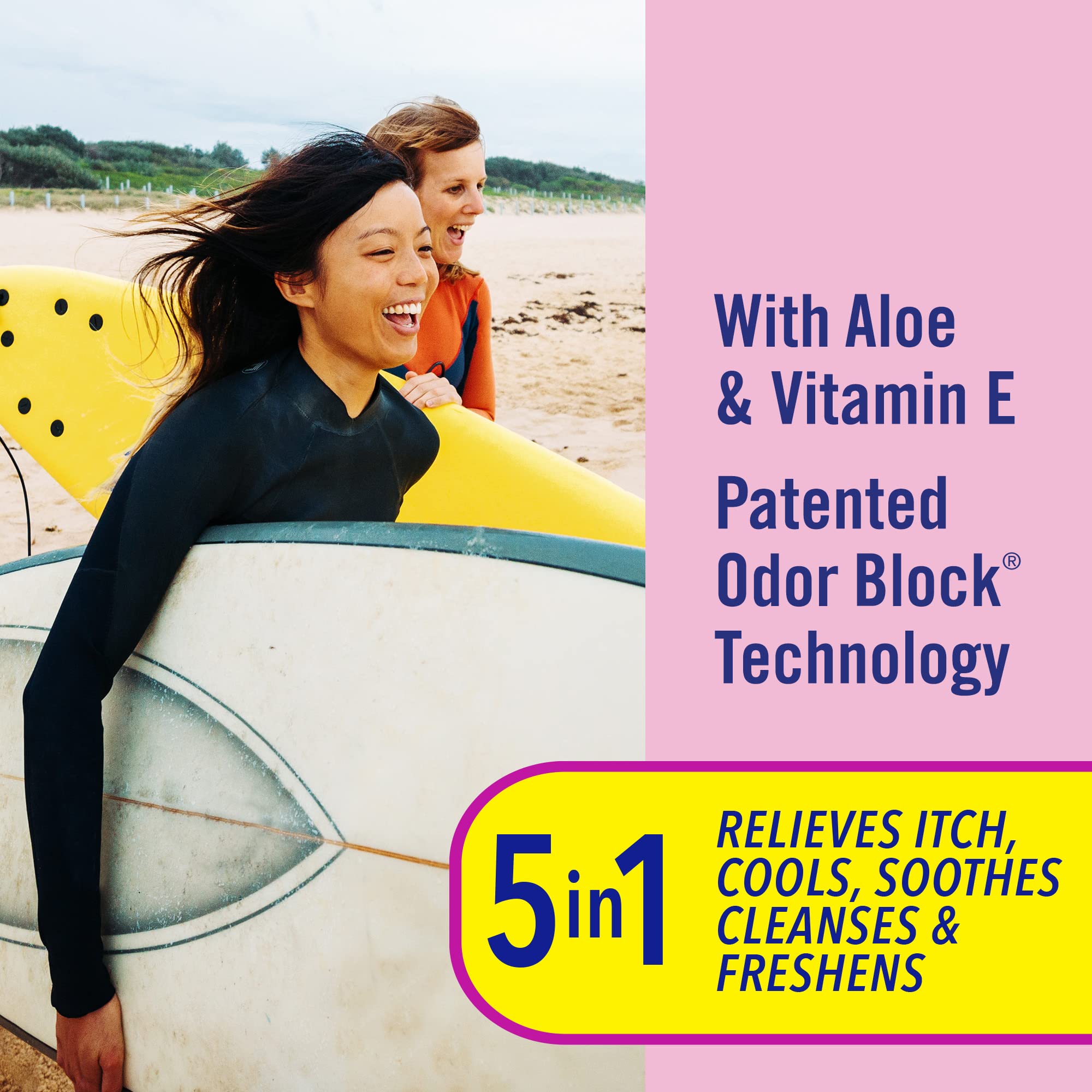 Vagisil Odor Block Daily Freshening Wipes