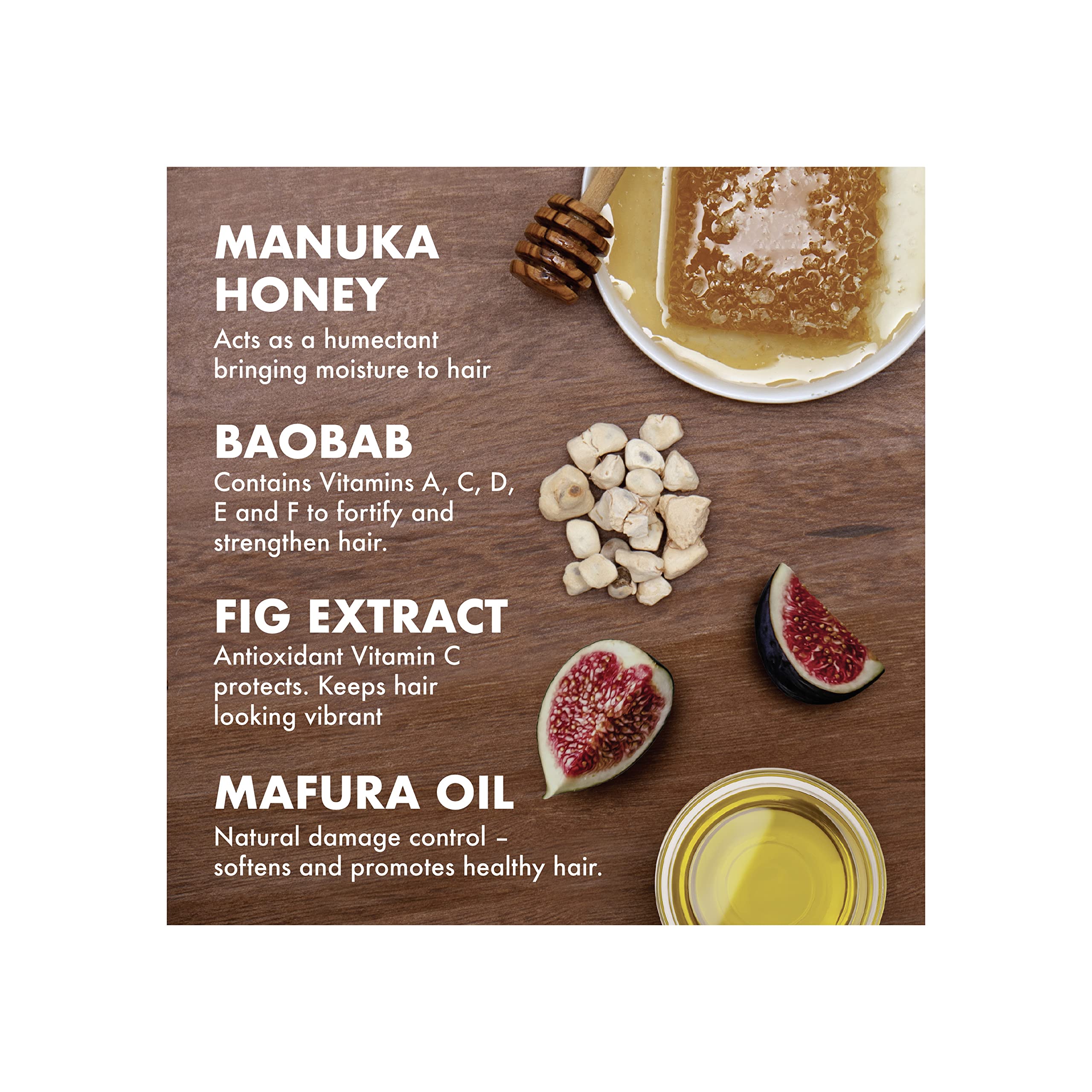 Intensive Hydration Hair Masque with Honey & Mafura Oil