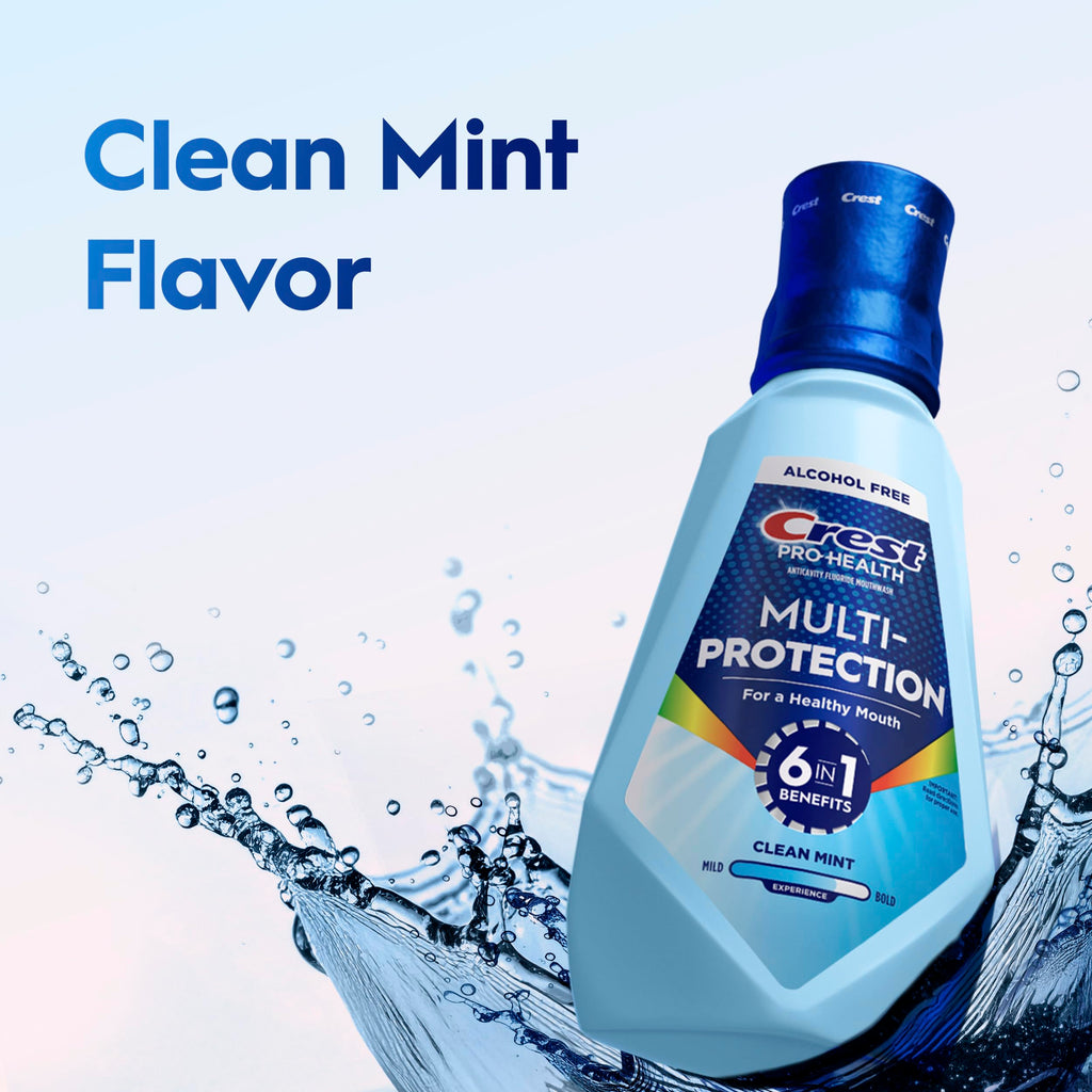 Alcohol-Free Multi-Protection Mouthwash Fresh Mint 33.8oz Duo