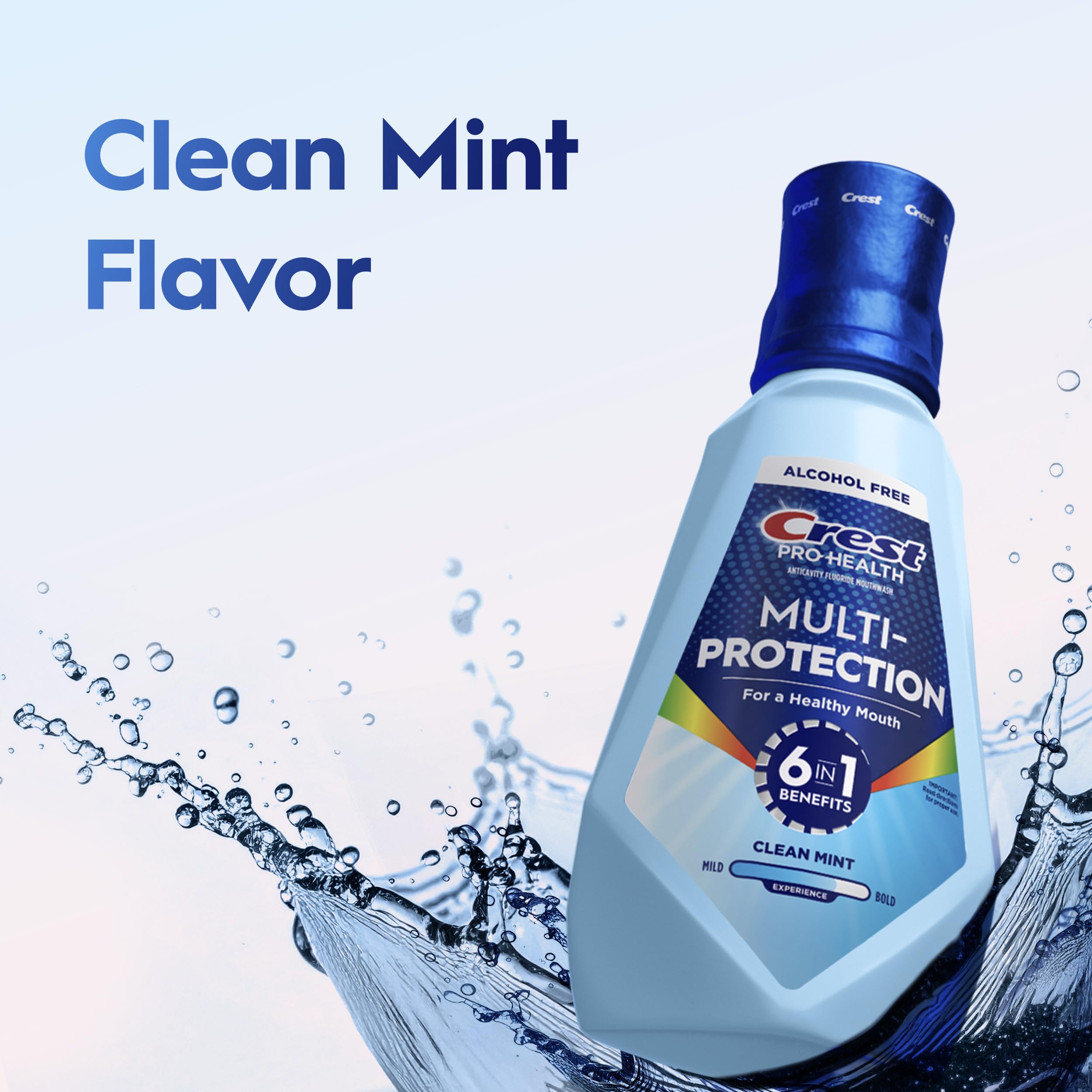 Alcohol-Free Multi-Protection Mouthwash Fresh Mint 33.8oz Duo