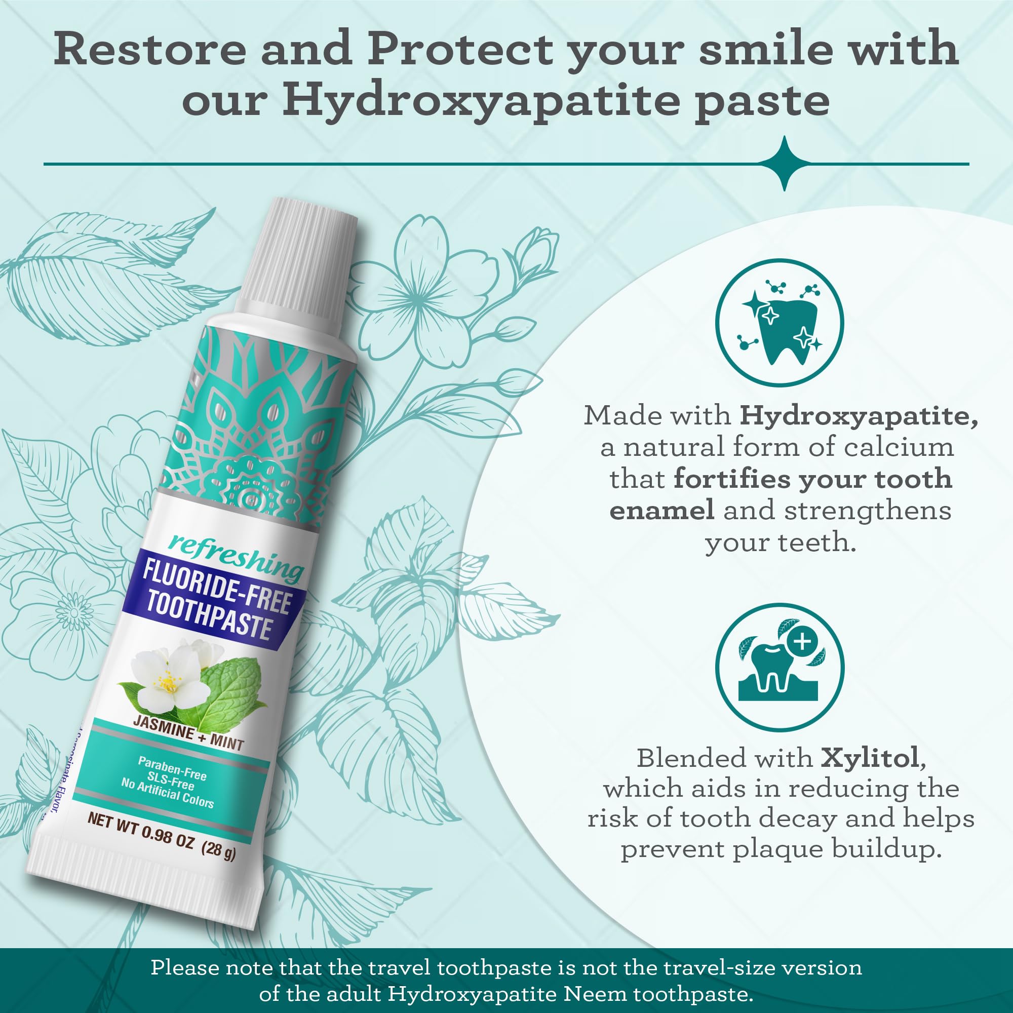 Folding Travel Toothbrush with Cover & Toothpaste Portable