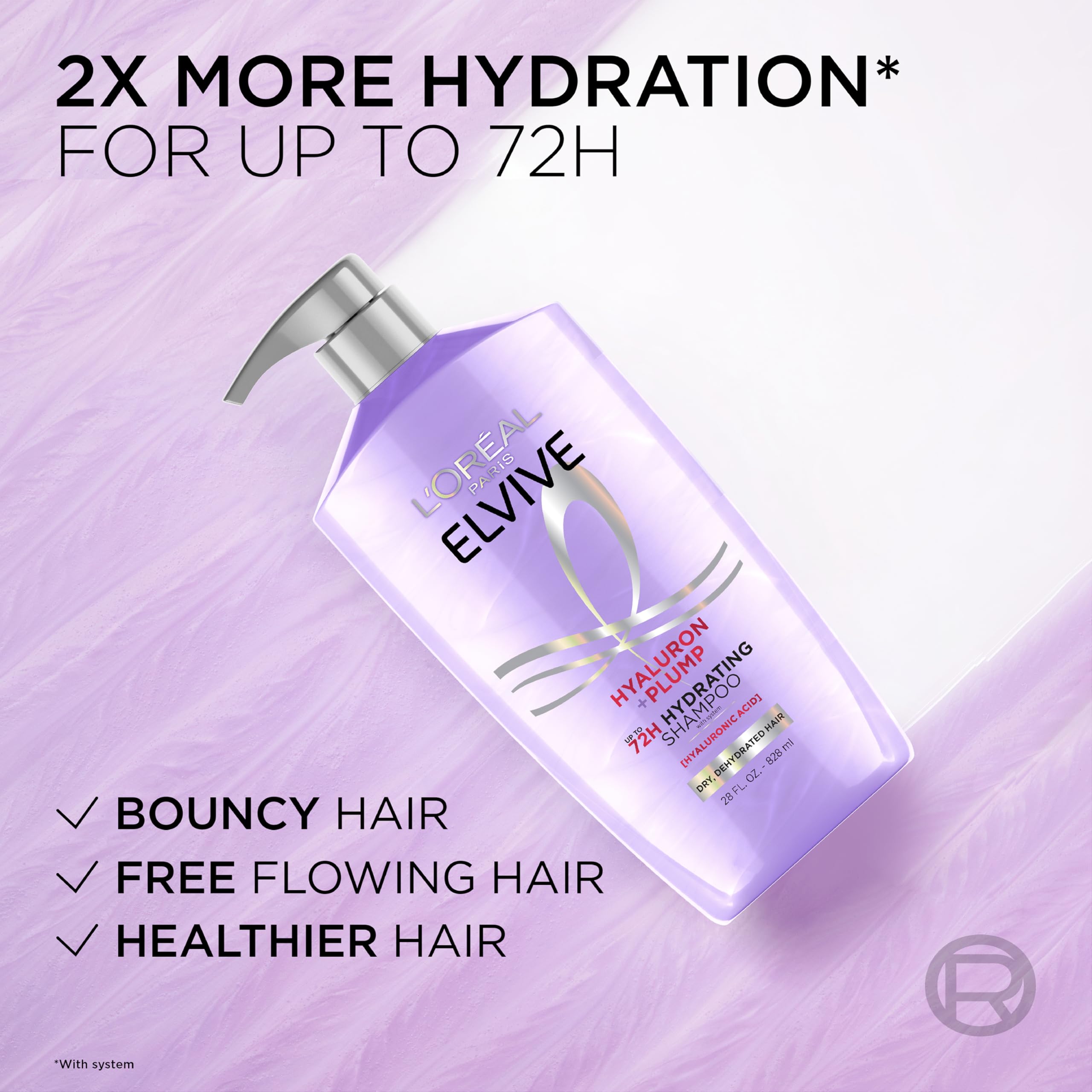 Hyaluron Plump Shampoo & Conditioner Set with Hyaluronic Acid