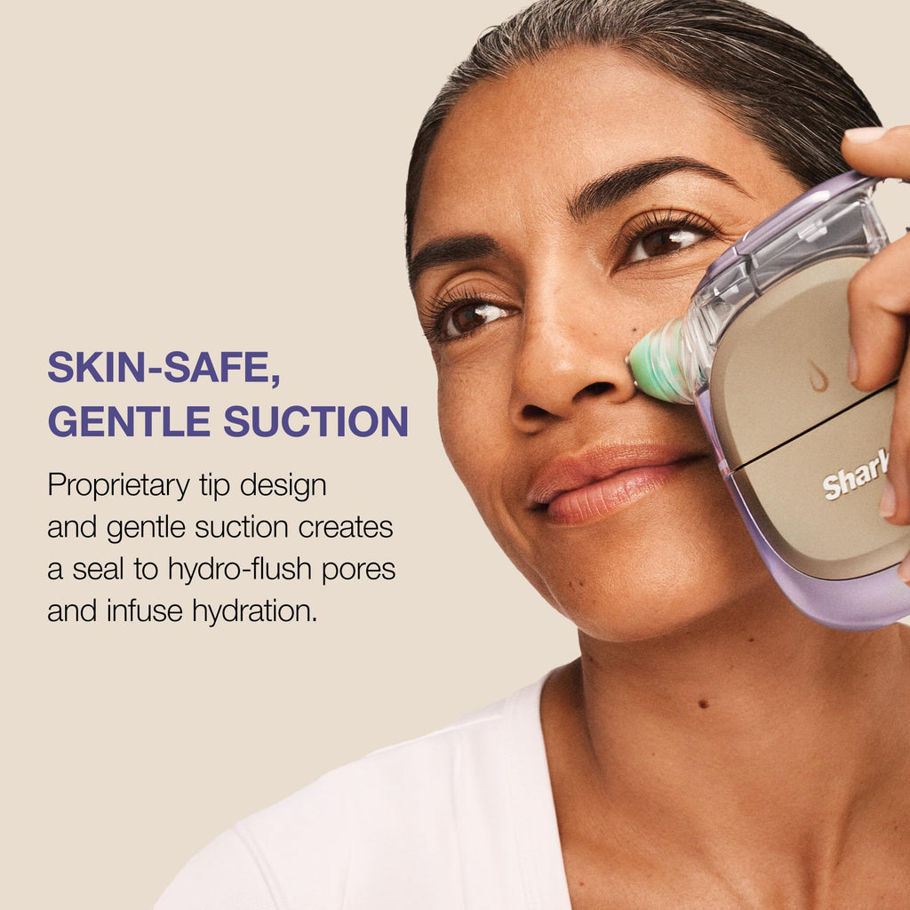 Hydro Facial System with Hot & Cold Therapy Glow Device