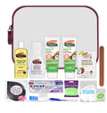 Women's Travel Hygiene Kit 15 Piece Hair Face Body Set
